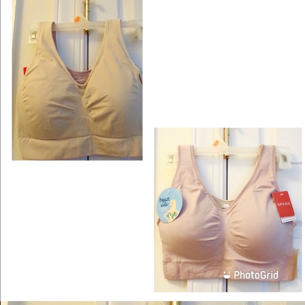 Spanx reversible seamless tank bra size M